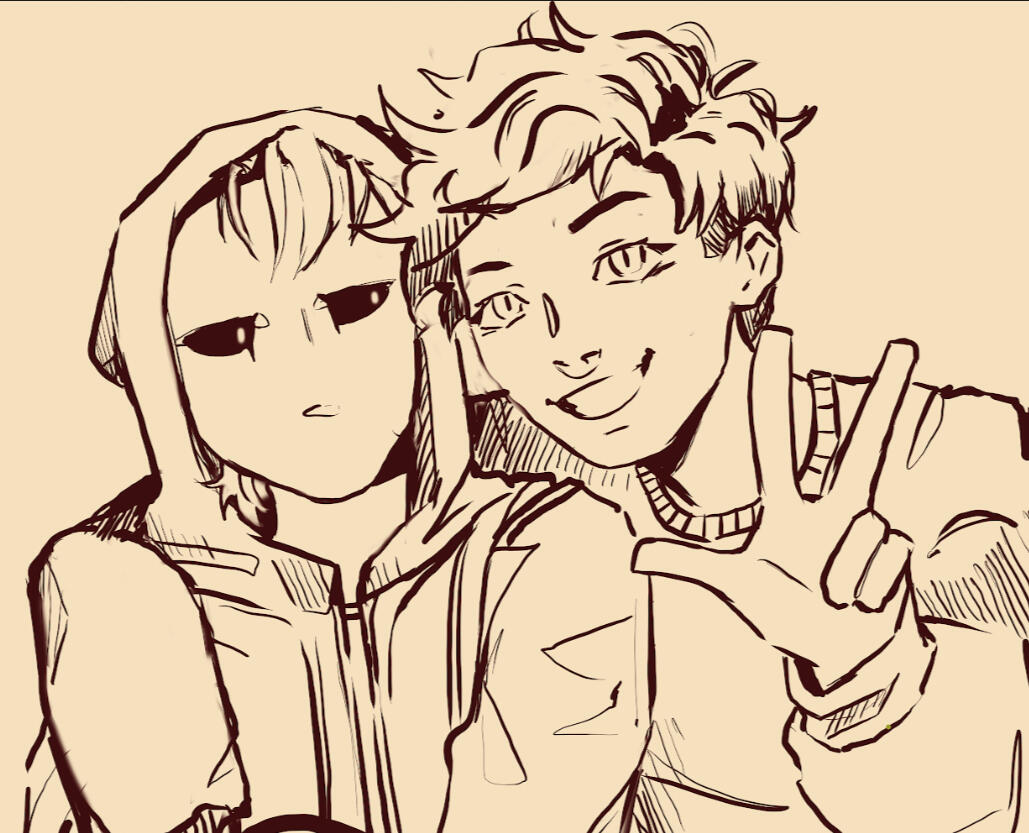Bill Ciphers' OC Zak & Sen