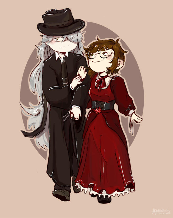 Raven's OC Sylvia & The Undertaker